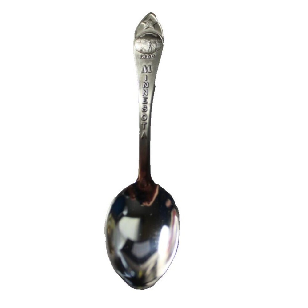 Vintage Bell Minnesota Solid Sterling Silver Souvenir Spoon 4.5"